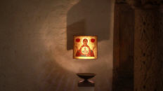 Eine Ikone im Getsemane Kloster